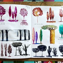Mi proyecto del curso: Técnicas de ilustración para desbloquear tu creatividad. Un progetto di Design, Illustrazione tradizionale, Belle arti, Pittura, Creatività, Creatività con i bambini e Sketchbook di Tamara - 05.07.2024