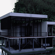 Mi proyecto del curso: Diseño y modelado arquitectónico 3D con Revit Casa DOM. 3D, Architecture, Interior Architecture, 3D Modeling, Digital Architecture, and ArchVIZ project by Grecia Vazquez Macias - 07.03.2024