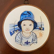 “Little Boy Blue” aka Alex & Rachel’s Son. Projekt z dziedziny  Haft użytkownika Stacey Kyme - 16.11.2022