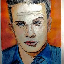 My project for course: Watercolor Portrait from a Photo. Traditional illustration, Watercolor Painting, and Portrait Drawing project by bryanmercer - 07.05.2024