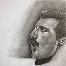 Retrato en lapiz. Fine Arts, Design, Character Design, Street Art, Creativit, Drawing, Realistic Drawing, Artistic Drawing, and Portrait Drawing project by ceciliamarinaalfano - 07.07.2024