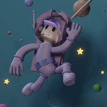 Mi proyecto del curso: Creación de personajes en 3D con Blender Ein Projekt aus dem Bereich 3D, Design von Figuren, 3-D-Modellierung, Design von 3-D-Figuren und 3-D-Design von Alejandra Gattulin - 07.07.2024
