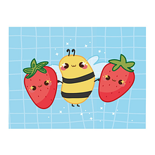 Ada abejita. Design, Character Design, Vector Illustration, and Creativit project by Kathu Fernandez - 06.12.2023