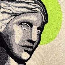 My project for course: Punch Needle Embroidery: From Pictures to Portraits. Un progetto di Ricamo, Punch needle e Textile Design di adi_asher_m - 08.07.2024