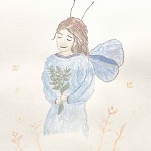 My project for course: Delicate Watercolors for Narrative Illustration. Watercolor Painting project by SOPHEARY TOCH - 07.08.2024