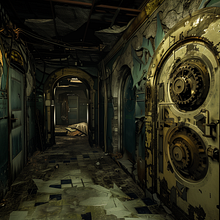 A safe hidden in an underground vault in post-war Afghanistan in the 90s. . Film, Video, TV, Film, Stor, and telling project by C²henthuW²ood - 07.08.2024