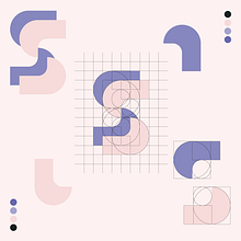 Anagrama y Grilla de Construcción . Un proyecto de Diseño de Sandra Sasanuma - 02.02.2022