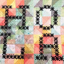 Mi proyecto del curso: Letras bordadas: el hilo como herramienta gráfica. Embroider, and Textile Design project by Rosalba Castellanos - 07.08.2024