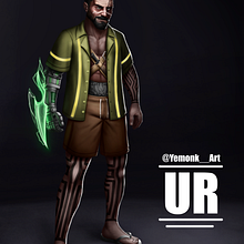 Mi proyecto del curso: Concept art para diseño de personajes y worldbuilding. Traditional illustration, Character Design, Digital Illustration, Concept Art, Digital Drawing, and Digital Painting project by Felipe Flores Arana - 07.08.2024