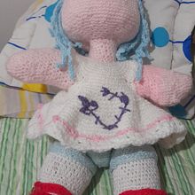 Mi proyecto del curso: Elaboración de muñecas amigurumi románticas. Projekt z dziedziny Craft, Projektowanie zabawek,  Tkactwo, Sz, dełkowanie, Amigurumi, Wzornictwo tekst i liów użytkownika Delia Esperanza Cifuentes - 04.07.2024