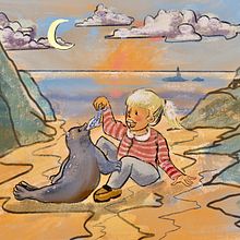 My project for course: Children’s Illustration with Procreate: Paint Magical Scenes. Un progetto di Illustrazione digitale, Illustrazione infantile, Pittura digitale e Albo illustrato di grethemo77 - 09.07.2024