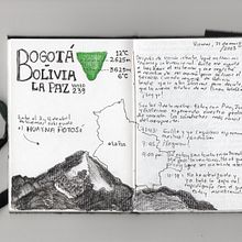 Diario de viaje - Bolivia (2023). Un proyecto de Escritura de no ficción, Escritura creativa, Dibujo y Dibujo artístico de Yessica Chiquillo - 10.07.2024