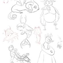 Mi proyecto del curso: Ilustración de personajes adorables inspirados en la naturaleza. Un progetto di Character design, Disegno, Illustrazione digitale e Disegno digitale di gabrielaleon522 - 10.07.2024