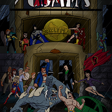 Death of Superman. Een project van Stripboek y Digitale illustratie van dvdsa223 - 30.05.2024