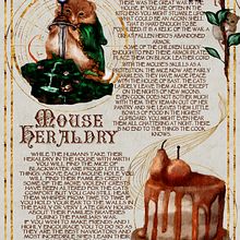 Mouse Heraldry. Traditional illustration, Character Design, Game Design, and Concept Art project by Monica Michelle - 02.06.2024