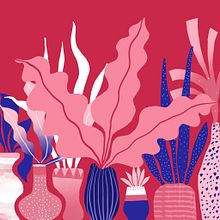 Plants and Stuff. Un progetto di Illustrazione digitale di Apoorva Raina - 11.07.2024