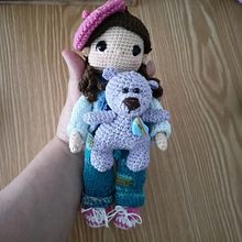 Mi proyecto del curso: Amigurumi: diseño de ropa, pelo y complementos . % Victoria tarafından hazırlanan Sanat ve El Sanatları, O, uncak Tasarımı, El, af Sanatları, Tığ işi, Amigurumi, Ve Tekstil Tasarımı projesi - 07.11.2024