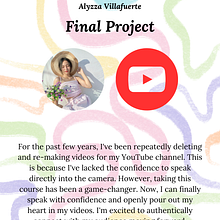 My project for course: Public Speaking: Find Your Unique Voice. Creative Consulting, Stor, telling, and Communication project by Alyzza Patricia Ann Villafuerte - 07.12.2024