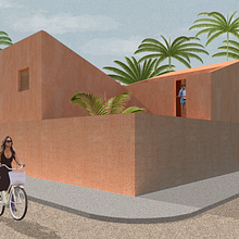 Mi proyecto del curso: Representación gráfica de proyectos arquitectónicos Ein Projekt aus dem Bereich Architektur, Grafikdesign, Innenarchitektur, Innendesign, Landschaftsbau, Collage, Digitale Architektur und Architektonische Illustration von Debbie Galindo - 12.07.2024
