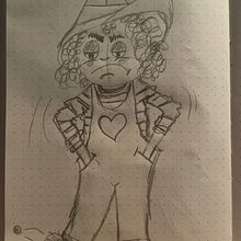 My project for course: Drawing Journal: Create Fantasy Characters. Character Design, Sketching, Pencil Drawing, Drawing, and Sketchbook project by birgit riley - 07.13.2024