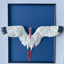 Ibis by Moonlight. Traditional illustration, Arts, Crafts, Sculpture, and Paper Craft project by groftisza - 07.11.2024
