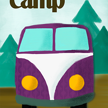 First poster with procreate. Arts, Crafts, Children's Illustration, Digital Illustration, and Poster Design project by Marleen van den Brand - 07.13.2024