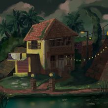 My project for course: Painting in Procreate: Reimagine Your Surroundings. Digital Illustration, Digital Drawing, and Digital Painting project by sush5000aero - 07.13.2024