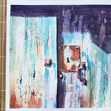 Meu projeto do curso: Masterclass de texturas em aquarela. Un progetto di Belle arti, Pittura e Pittura ad acquerello di jklourimer - 14.07.2024
