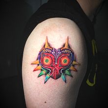 Mi proyecto del curso: Tatuaje artístico full color. Un progetto di Illustrazione tradizionale, Disegno, Illustrazione digitale, Design di tatuaggi e Disegno digitale di Jesús David Arellanes - 07.07.2024