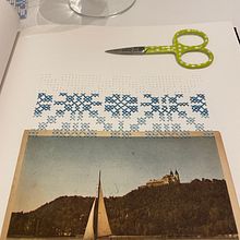My project for course: Embroidered Notebooks. Fine Arts project by Csilla Gömöri - 07.15.2024