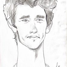 My project for course: Caricature Portrait with Graphite. Traditional illustration, Drawing, and Portrait Drawing project by dasha_bonet - 07.15.2024