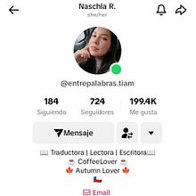 Mi proyecto del curso: Estrategias de TikTok para principiantes. Marketing, Social Media, Digital Marketing, Mobile Marketing, Content Marketing, and Communication project by Naschla Aguayo Fernández - 07.01.2023