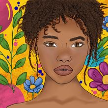 My project for course: Illustrated Portraits: Adobe Fresco for Beginners. Digital Illustration project by Carol Maria Martinez - 07.14.2024