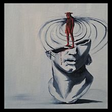 Minotauros. Fine Arts, Painting, and Oil Painting project by Roberto Oñat Wallace - 07.15.2024