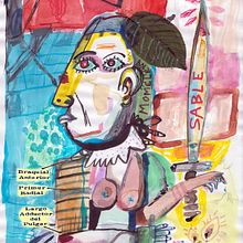 Fresquito.. Un proyecto de Ilustración tradicional, Diseño de personajes, Bellas Artes, Pintura, Cómic, Creatividad y Dibujo de Salva Insa - 16.07.2024