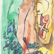 Julio 2024. Traditional illustration, Fine Arts, and Drawing project by Salva Insa - 07.01.2024