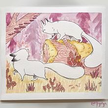 My project for course: Illustration Techniques with Watercolor and Gouache. Traditional illustration, Fine Arts, Painting, Watercolor Painting, Children's Illustration, and Gouache Painting project by migalyn - 07.16.2024
