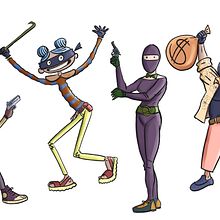Mi proyecto del curso: Fábrica de personajes ilustrados. Traditional illustration, Character Design, Digital Illustration, Children's Illustration, and Narrative project by aruizhom - 07.16.2024