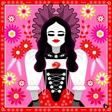 Mein Abschlussprojekt für den Kurs: Stilvolle Vektorillustration. Traditional illustration, Vector Illustration, Drawing, and Social Media Design project by marion_bobst - 07.16.2024