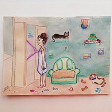 Mi proyecto del curso: Sketchbook para explorar tu estilo de dibujo. . Un proyecto de Ilustración tradicional, Bocetado, Creatividad, Dibujo, Pintura a la acuarela, Sketchbook y Pintura gouache de iosonoann - 17.07.2024