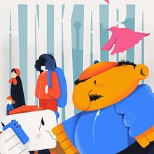 My project for course: Character Exploration for Expressive Illustration - Turkey, Ankara. Traditional illustration, Character Design, Drawing, and Digital Illustration project by Kevser Safiye Aydoğan - 07.18.2024