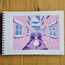My project for course: Illustrated Sketchbooking in Full Color. Traditional illustration, Creativit, Drawing, and Sketchbook project by Agata Tyśnicka - 07.13.2024