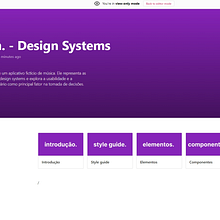 Meu projeto do curso: Introdução a Design Systems com Figma . Un projet de UX / UI, Conception mobile, Conception d'applications , et Conception de produits numériques de Luana Domeciano Couto - 16.07.2024