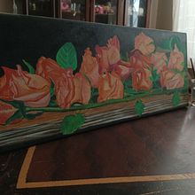 Mi proyecto del curso: Pintura floral expresiva con acrílicos Ein Projekt aus dem Bereich Bildende Künste, Malerei, Malerei mit Acr, l und Botanische Illustration von jameschamorro30 - 15.07.2024