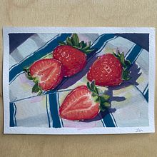 My project for course: Gouache Painting: Create Vibrant Works of Art. Fine Arts, Painting, Color Theor, and Gouache Painting project by ej51915257 - 07.19.2024