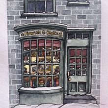 My project for course: Watercolor Urban Illustration: Portray your City. Painting, Drawing, Watercolor Painting, and Architectural Illustration project by camillaeaton - 07.18.2024