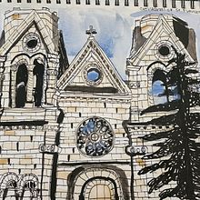 My project for course: Artistic Watercolor Sketching: Dare to Express Your Ideas. Ilustração tradicional, Esboçado, Criatividade, Desenho, Pintura em aquarela, e Sketchbook projeto de lbbykowski - 19.07.2024