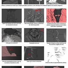 Meu projeto do curso: Introdução ao storyboard para filmes de animação. Traditional illustration, Animation, Character Animation, Drawing, Digital Illustration, Stor, and board project by thaiscauane_s_brito - 07.19.2024