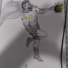 My project for course: Illustration for Comics: Anatomy of a Superhero. Traditional illustration, Character Design, Comic, Pencil Drawing, and Figure Drawing project by josueoteropedraza - 07.20.2024