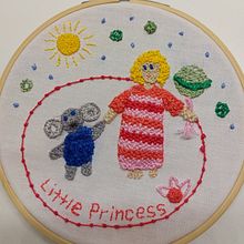 My project for course: Raised embroidery using the knot lace technique. Traditional illustration, Arts, Crafts, Embroider, Fiber Arts, and Textile Design project by Michaela Konířová - 07.30.2024